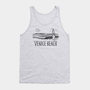 Venice Beach Surf Board Tank Top